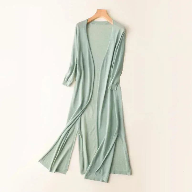 Evelyn Long Cardigan