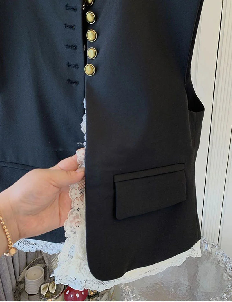 Grace Lace Waistcoat