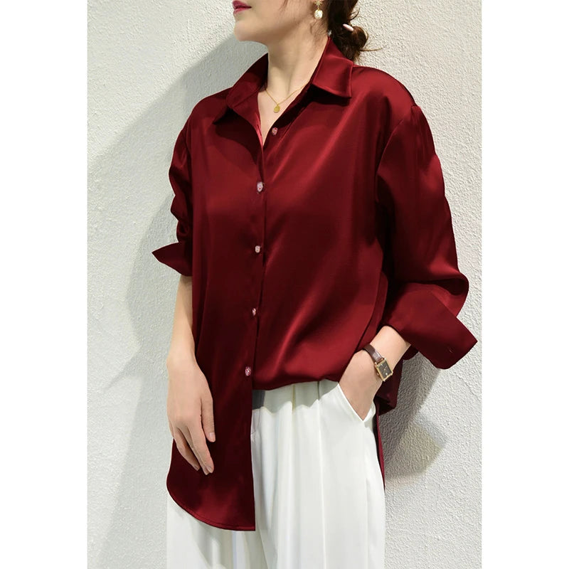 Sienna Satin Shirt