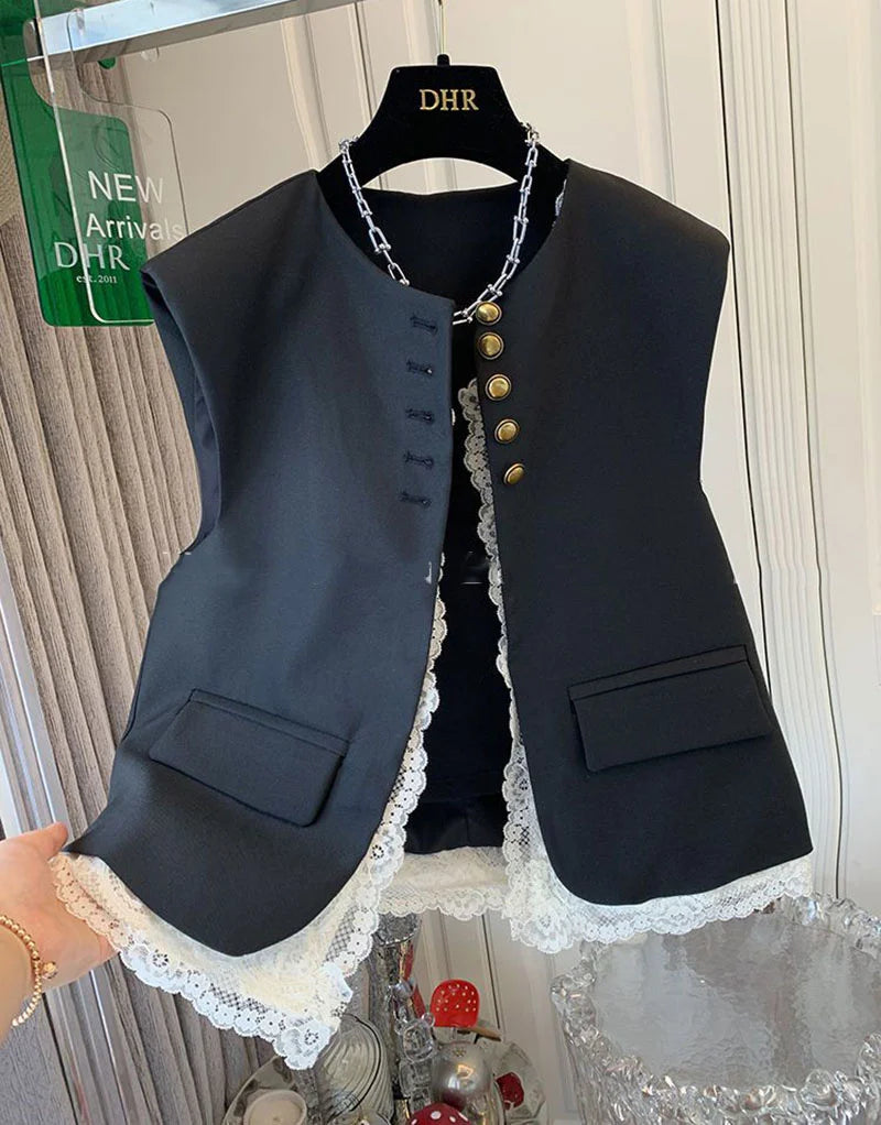 Grace Lace Waistcoat