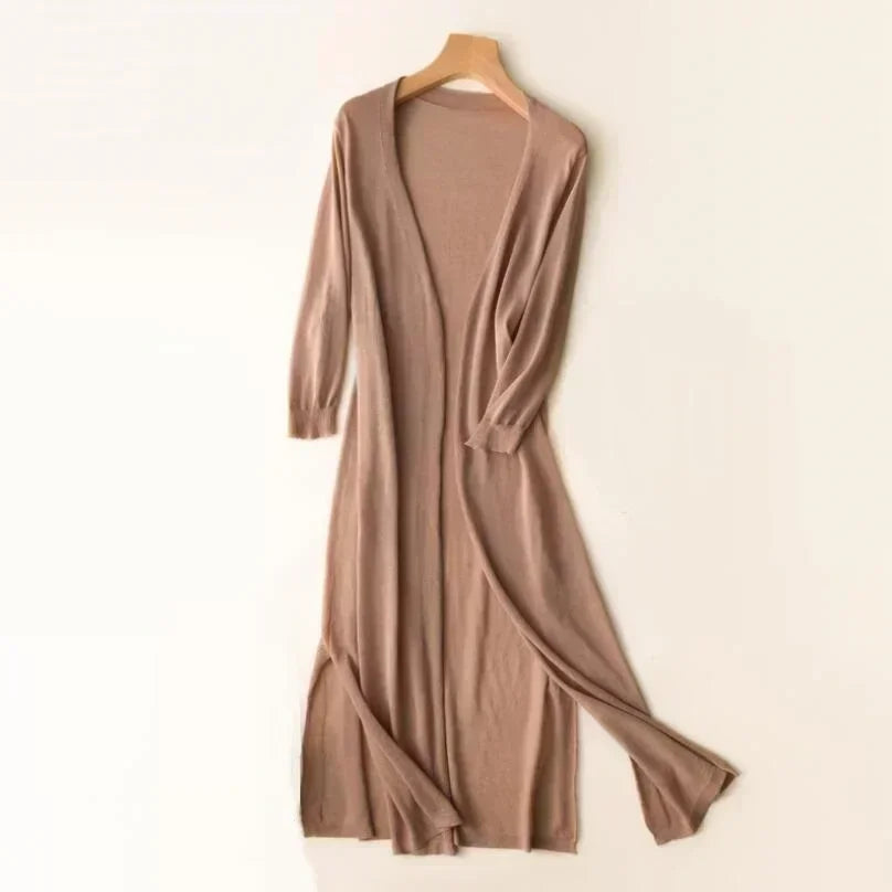 Evelyn Long Cardigan