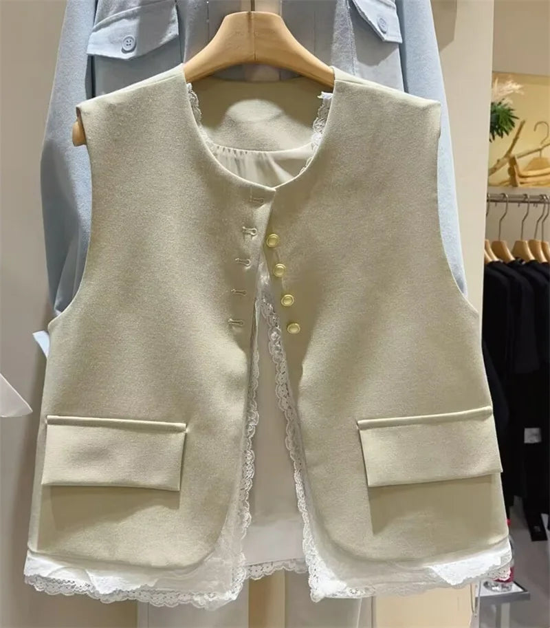Grace Lace Waistcoat