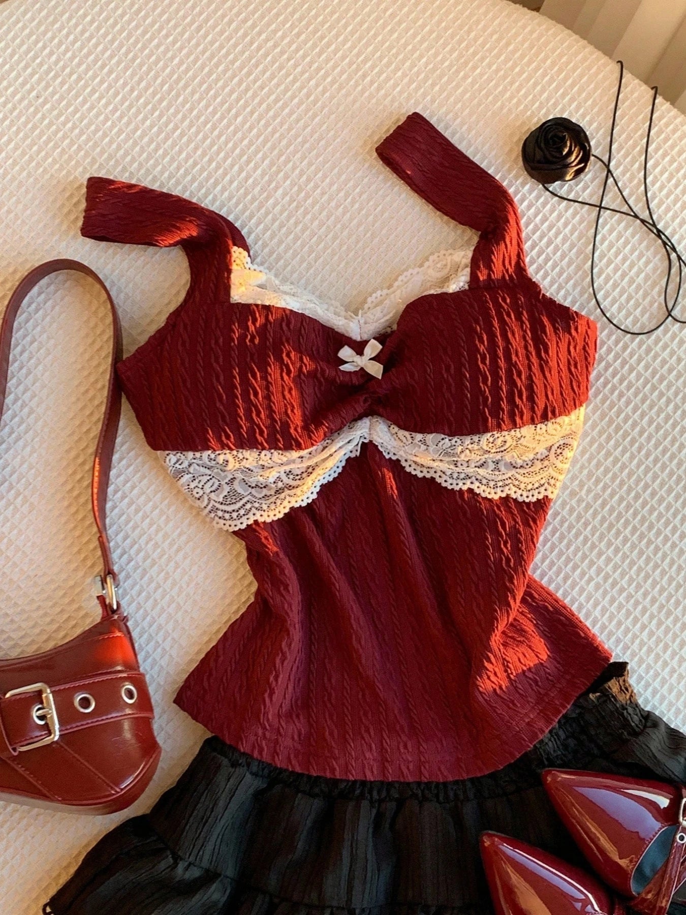 Luna Lace Vest