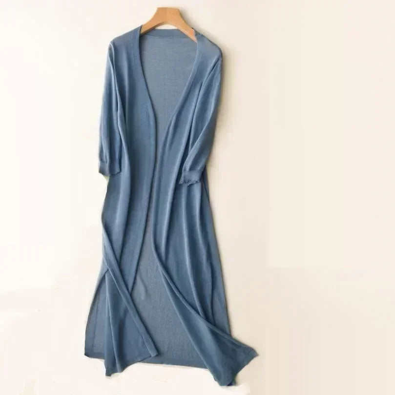 Evelyn Long Cardigan