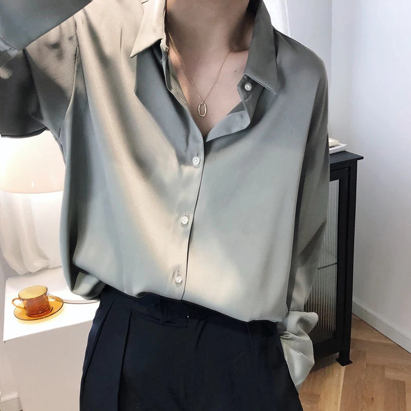 Sienna Satin Shirt