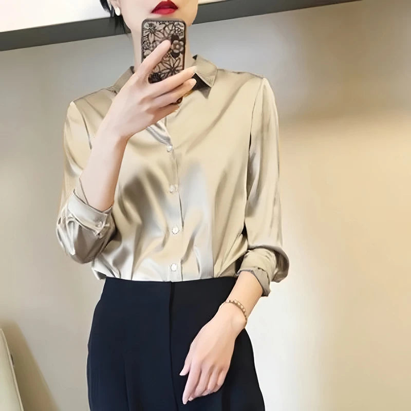Sienna Satin Shirt