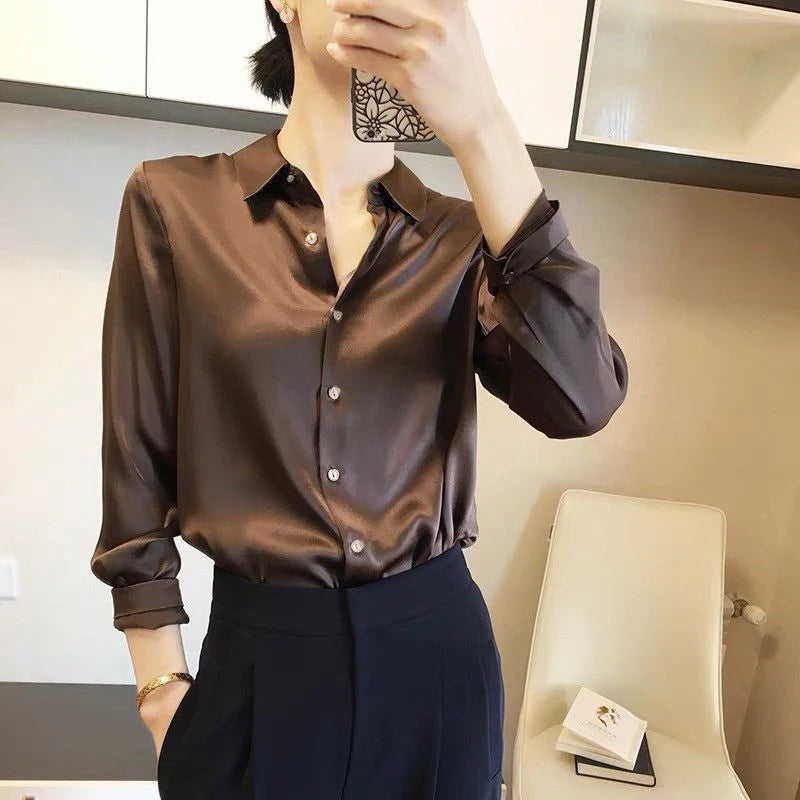 Sienna Satin Shirt